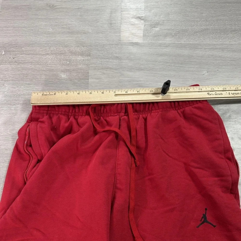 Jordan Dri-FIT Sweatpants Mens Medium Red Fleece Jogger‎ Athletic FV8608-687